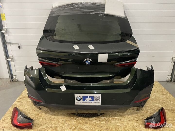 BMW G26 бампер задний крышка стекло фонарь