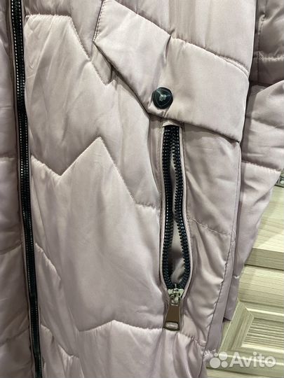 Пуховик женский 46 48 размер длинный