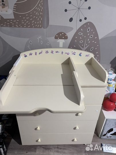 Комод детский с пеленальным столиком