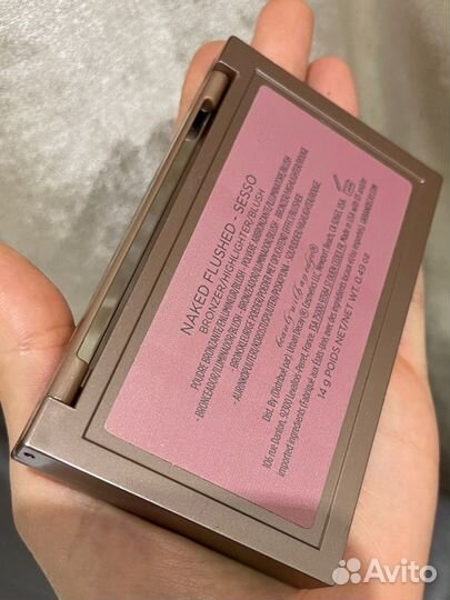 Urban decay палетка румяна хайлайтер