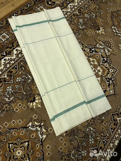 Отрез льняной ткани 645х120 см