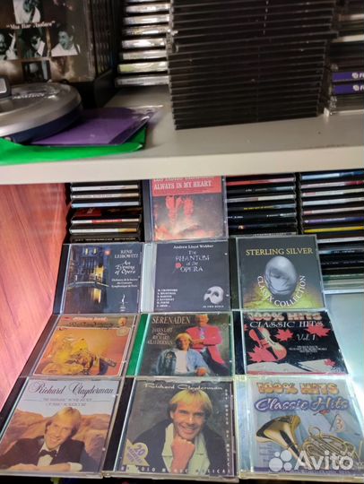 CD диски аудио