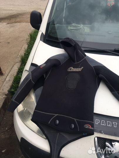 Гидрокостюм для подводной охоты 7 мм cressi