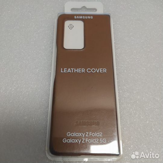 Чехол-накладка Leather Cover Z Fold2