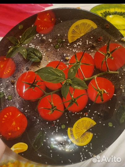 Тарелки стекло 26см