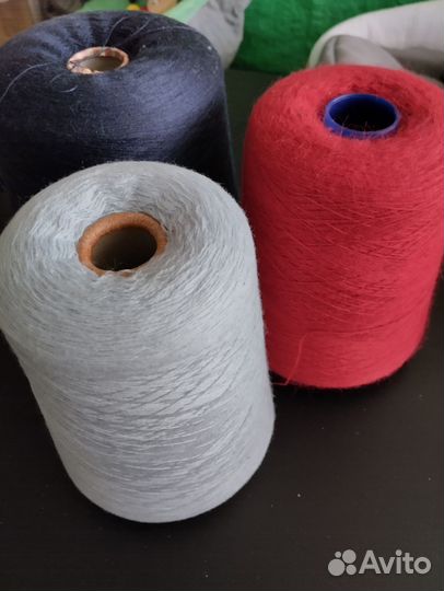 Пряжа для вязания меринос, ангора