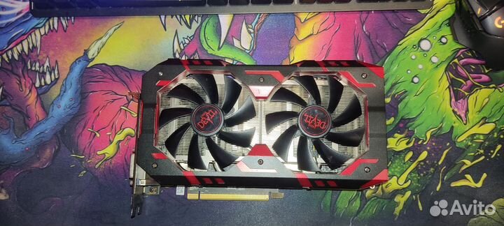 Видеокарта Red Devil rx 580 8 gb