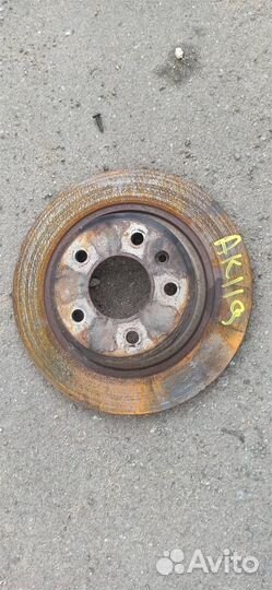 Диск тормозной задний Opel Astra J GTC