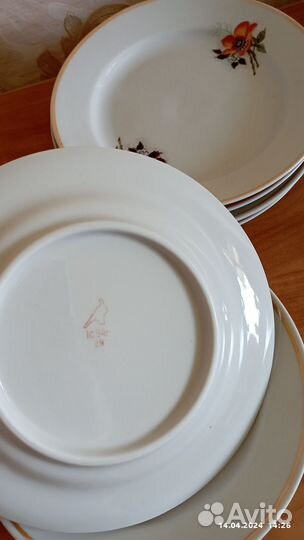 Тарелка керамика СССР