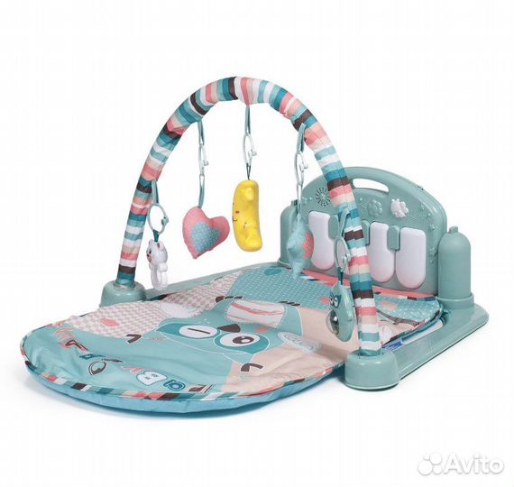 Развивающий коврик с пианино baby go