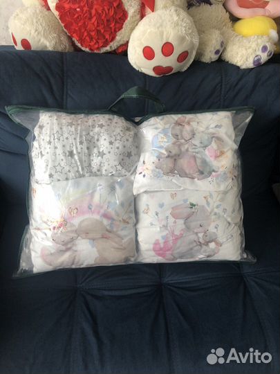 Бортики на детскую кроватку