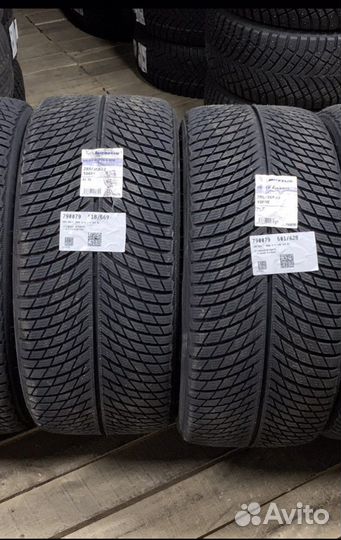 285/35R22 шины зима Michelin PA5 на Audi Q7