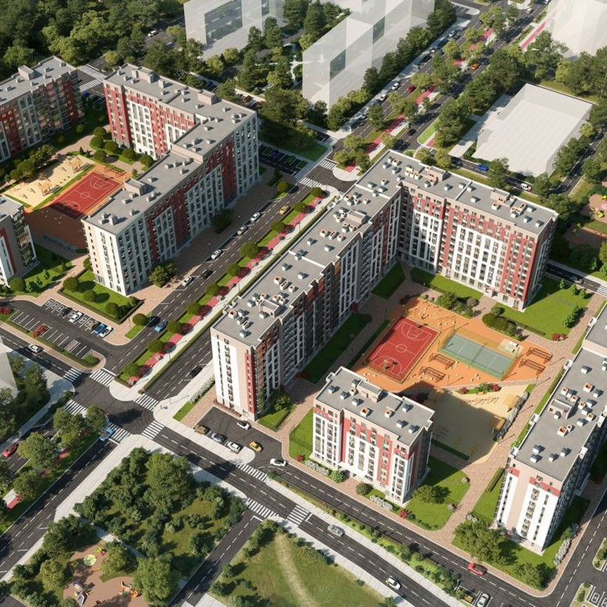 1-к. квартира, 51,4 м², 6/10 эт.