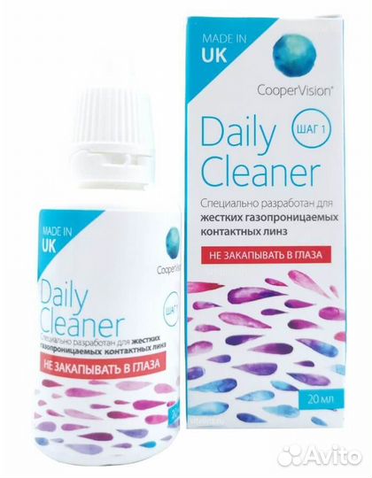 Раствор очиститель для контактных линз