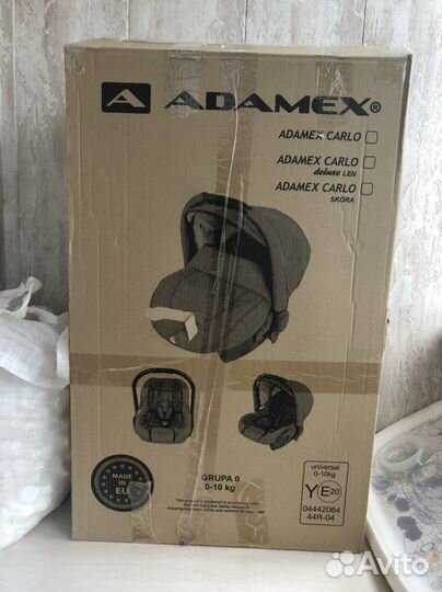 Коляска adamex 3 в 1