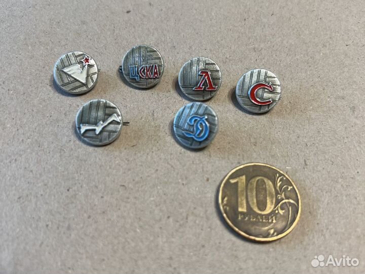Значки фк Спартак Динамо Локо цска Торпедо
