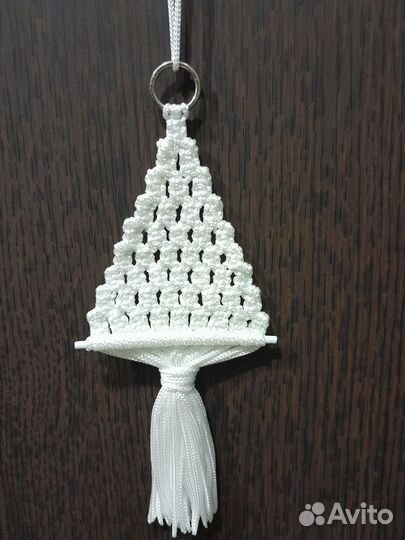 Елочные украшения ручной работы