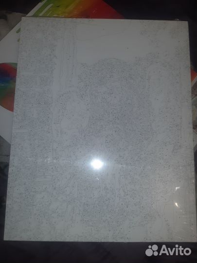 Картина по номерам Девочка Ангел 40на50