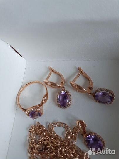 Серебряный комплект