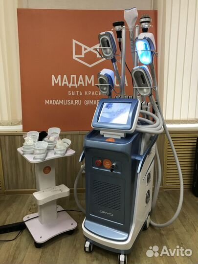 Аппарат Криолиполиз 360, RF, Кавитация, микротоки