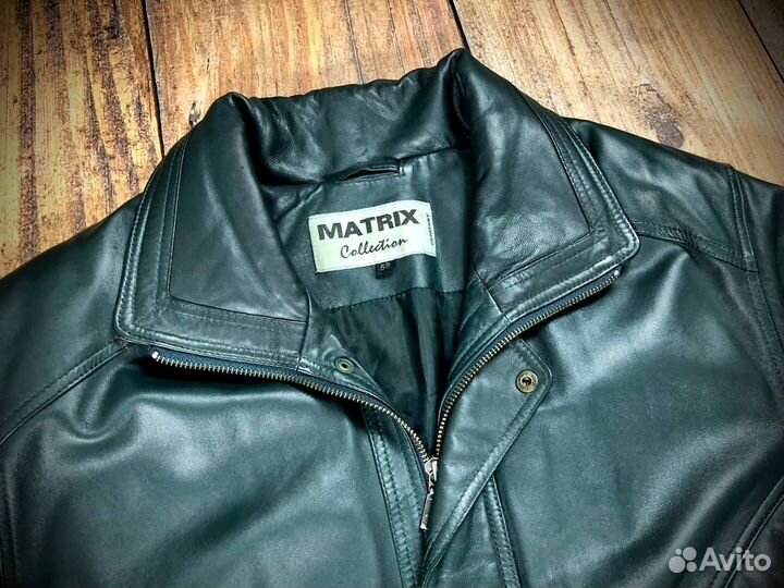 Винтажный бомбер y2k пилот кожаная куртка из 90х