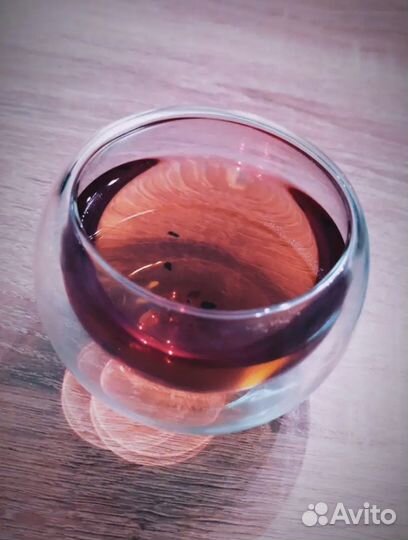 Пиала чашка двойное стекло