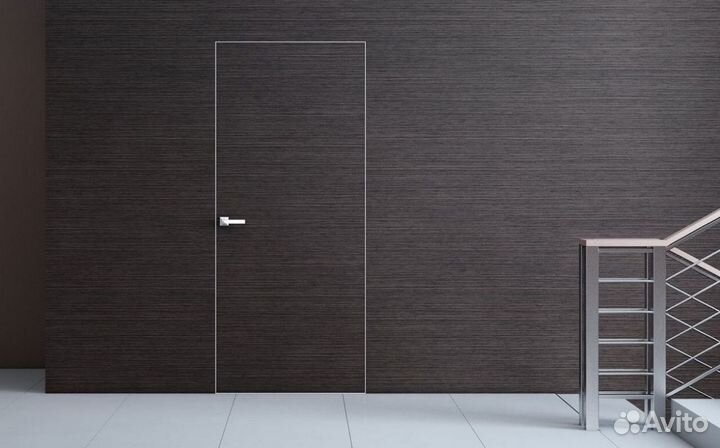 Двери межкомнатные скрытые под покраску, отделку