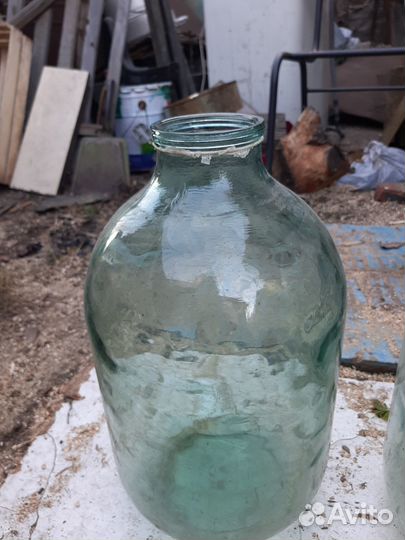 Бутыли стеклянные 5, 10 и 20 литров