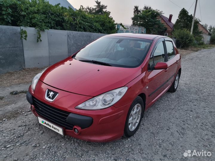 Peugeot 307 1.6 AT, 2005, 212 000 км