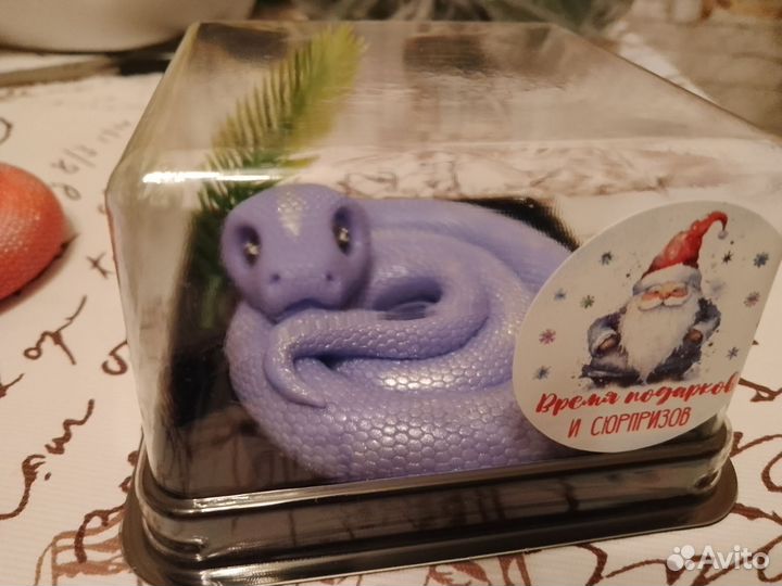 Мыло ручной работы змея символ 2025 года