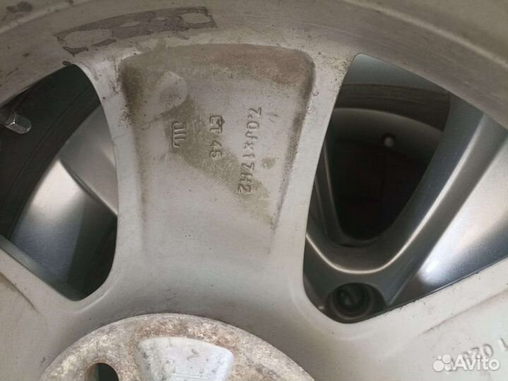 Зимняя резина с дисками r17