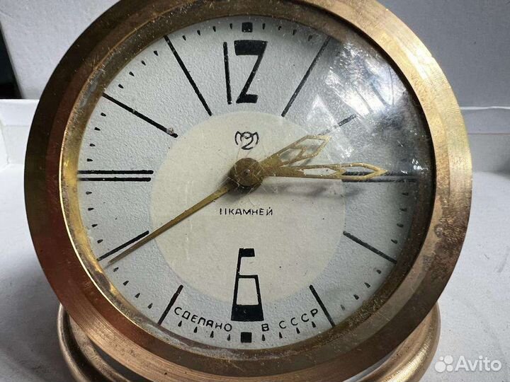 Часы будильник Slava, 2м завод, СССР