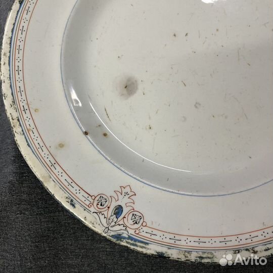Тарелка М.С. Кузнецова Тверь 1864 - 1880 год