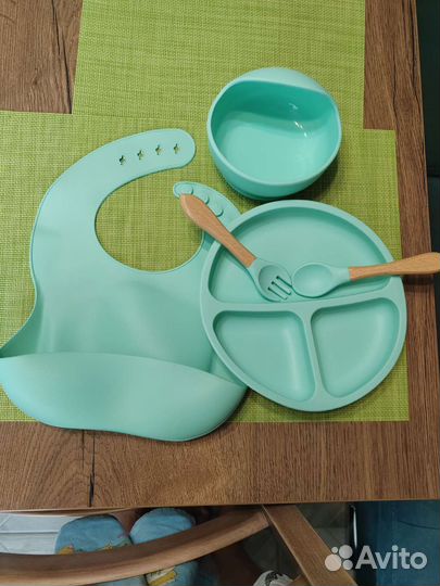 Набор детской посуды, посуда для кормления