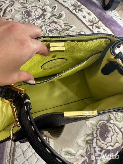 Сумка fendi натуральная кожа
