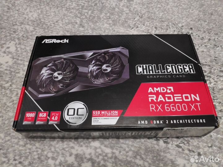 Rx 6600 xt Asrock Challenger OC