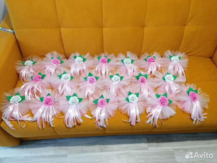 Свадебное украшение машины