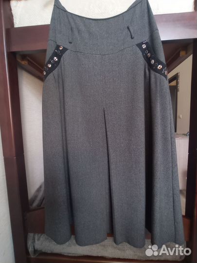 Юбки женские Guzella длинная Ольникс до колена