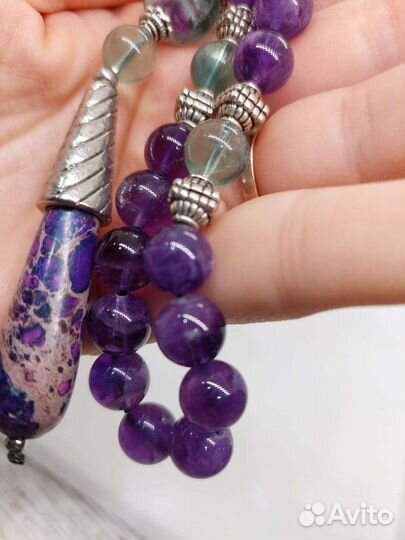 Подарочные четки. камни