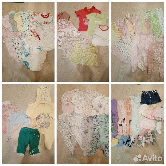 Одежда для девочки с 3х месяцев