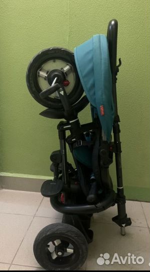 Велосипед коляска с ручкой складной