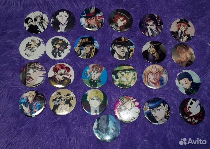 Значки аниме