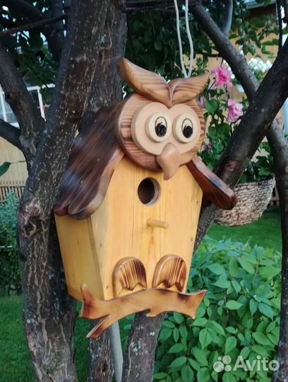 Скворечник - сова