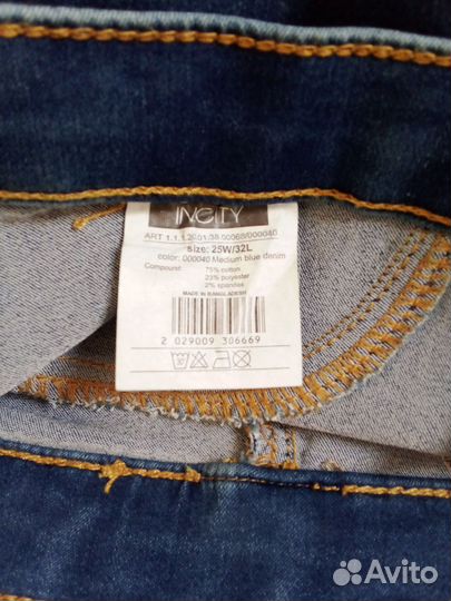 Джинсы Incity новые W25 L32