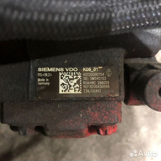 Тнвд K9K 732 Renault/Nissan Рено/Ниссан Гарантия