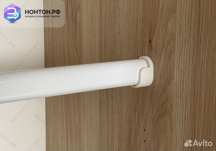 Шкаф однодверный Зоо 01.01 дуб мария / белый