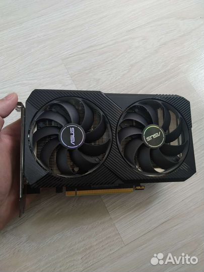 Видеокарта Asus RTX 3060 12gb Dual OC
