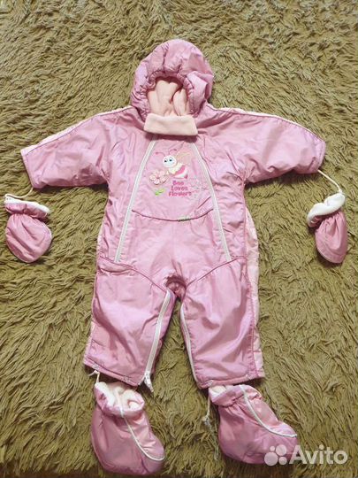 Комбинезон для девочки 68
