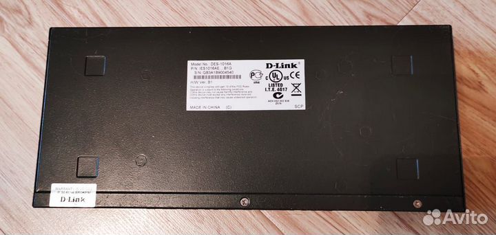 D-Link Коммутатор DES-1016A Switch Stand-a