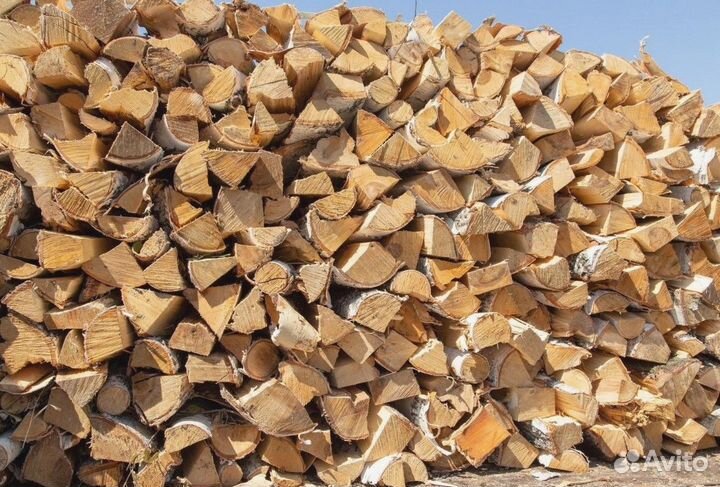 Дрова березовые колотые 35 см